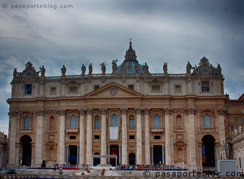 visitar el vaticano, plaza y basílica de san pedro