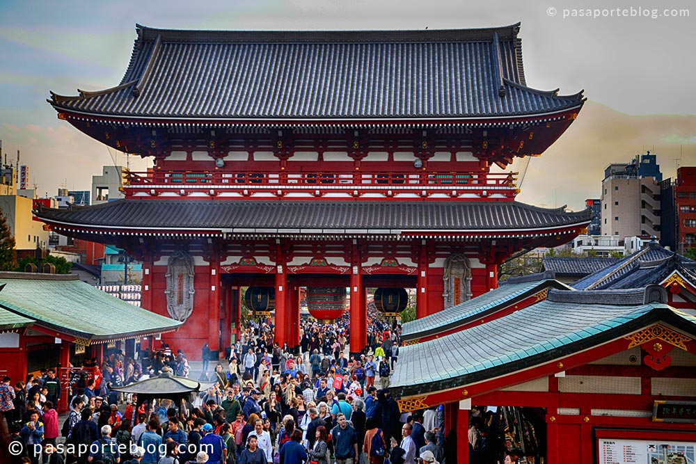 templo Sensō-ji  barrio asakusa tokio viaje a japon blog de viajes